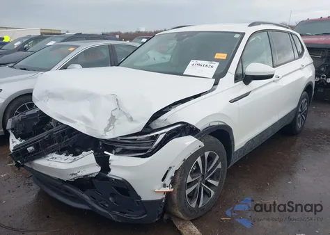 2023 Volkswagen Tiguan 2.0T S z USA, uszkodzony, nr VIN 3VVRB7AX8PM112947